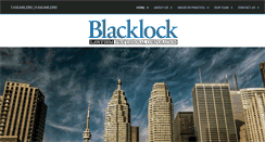 Desktop Screenshot of blacklocklawfirm.com